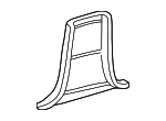21069021301A26 - Body: Pillar Trim for Mercedes-Benz Image