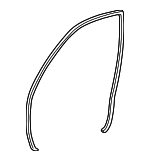 21069712511A23 - Body: Welt for Mercedes-Benz Image