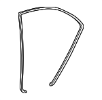 21069716511A23 - Body: Welt for Mercedes-Benz Image