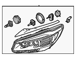 92101C6010 - : Headlamp Assembly for Kia: Sorento Image