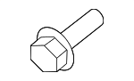 N10653301 - Cooling System: Frame Bolt for Porsche Image