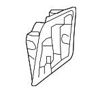 21193700268Q54 - Body: Seat Belt Guide for Mercedes-Benz Image