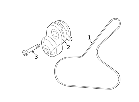 Belts & Pulleys for 2015 Nissan Juke #0