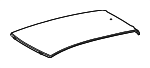 6311112B20 - Body: Roof Panel for Toyota Image