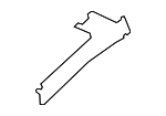 6120412320 - Body: Inner Windshield Pillar for Toyota Image