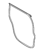 JL1Z7825325A - Body: Door Weather-strip for Ford Image
