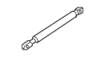 81161C1001 - Body: Hood Lift Support for Hyundai Image