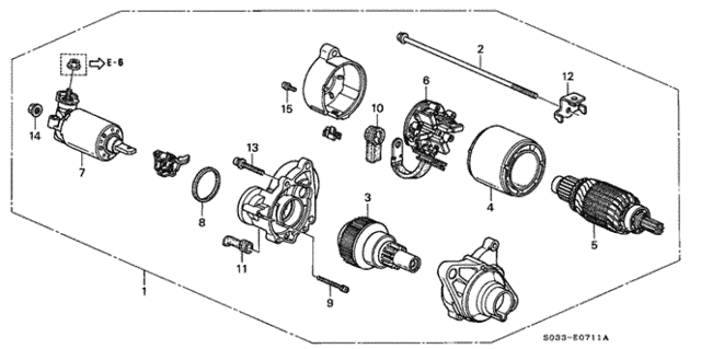 AT Starter Motor (Mitsuba/CME) (AT) for 1997 Honda Civic #0
