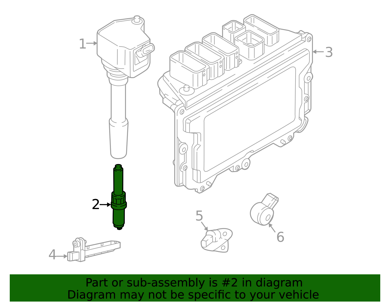 2020-2024 BMW 2020-2024 BMW - Spark Plug 12-12-5-A1A-259 | BMW Parts ...