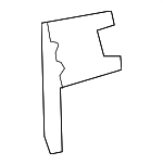 394212GPD0 - Cooling System: Solenoid Valve Bracket for Hyundai Image