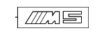 51148060400 - Body: Nameplate for BMW: M5 Image