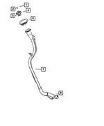 154806 - Fuel: Round Head Screw for Mopar Image