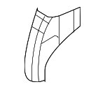 5017437AB - Body: Wheelhouse Extension for Chrysler: PT Cruiser Image