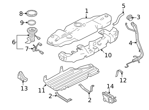 Hardware, Fasteners & Fittings for 2010 Ford Explorer Sport Trac #0