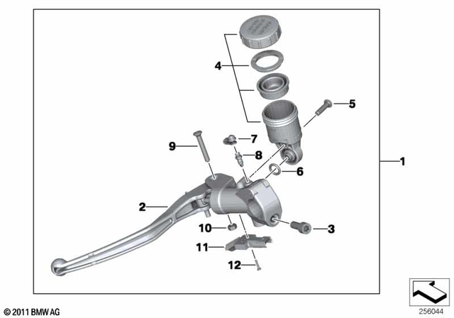32727720037 - : Clutch Control Assembly   for BMW-Motorrad Image