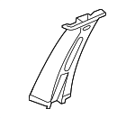 TW29TL2AH - Body: Upper Center Pillar Trim for Chrysler: Pacifica Image