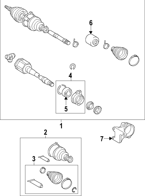 Axle Shafts & Joints for 2016 Scion tC #0