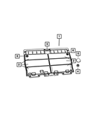 5XQ69DX9AC - : Load Floor Cover Assembly for Chrysler: Town &amp; Country | Dodge: Grand Caravan | Ram: C/V Image