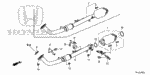365375A2A00 - Electrical/Exhaust/Heater/Fuel: STAY, SENSOR HARNESS (B) for Honda Image