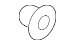 W705842S441 - Body: Quarter Glass Nut for FORD Image
