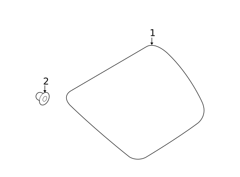 Glass & Hardware for 2008 Ford Escape #0