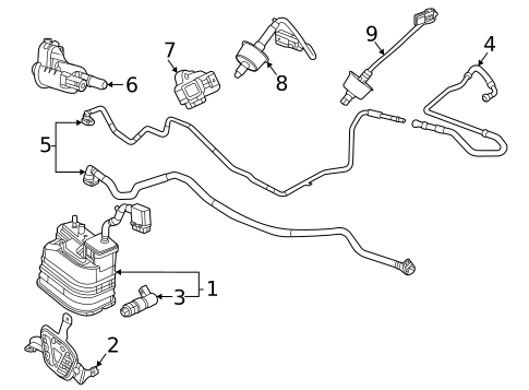 Brackets, Flanges & Hangers for 2025 Chevrolet Corvette #0