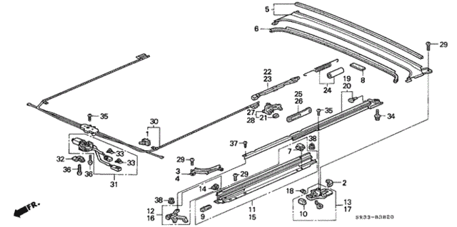 Roof Motor for 1992 Honda Civic #0