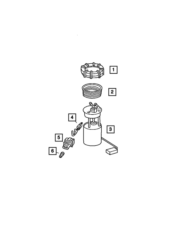 5119613AA - : Fuel Pump And Level Unit Seal for Mopar Image