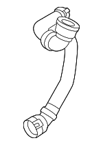 17129886634 - Cooling System: Pressure Hose for BMW: i5 Image