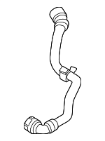 17129886632 - Cooling System: Radiator Hose for BMW: i5, i7 Image
