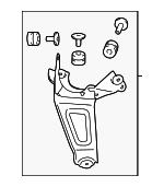 4459008030 - Electrical: Mount Bracket for Toyota: Sienna Image