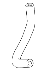 25212RAA007 - Cooling System: Hose for Honda: Accord, Civic, CR-Z, Insight, Odyssey Image