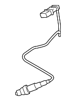 11788651104 - Emission System: Lower Oxygen Sensor for BMW Image