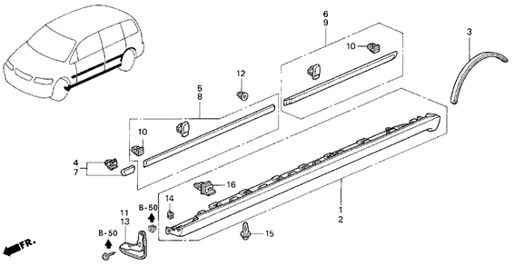 Protector for 1998 Honda Odyssey #0