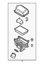 28110F2500 - : Air Cleaner Assembly for Hyundai Image