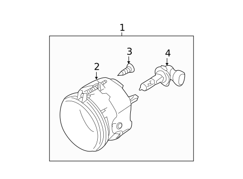 Fog Lamps for 2011 Mitsubishi Galant #0