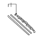 8521207060 - : Blade Assembly for Toyota: Avalon Image