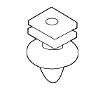 7147430771 - Body: Kick Panel Clip for BMW: 228 xDrive Gran Coupe, 228i Gran Coupe, 228i xDrive Gran Coupe, 530i, 530i xDrive, 540i xDrive, 550e xDrive, i5, M235i xDrive Gran Coupe, M5, X3, X4, XM Image