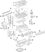 211002B810 - Engine: Cylinder Block for Hyundai Image
