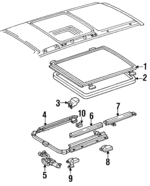 6381328020 - : Panel Seal for Toyota Image