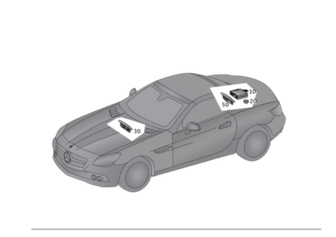 Parktronic System (Pts) for 2012 Mercedes-Benz SLK250 #0