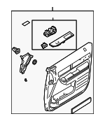 9A1Z7823943CB - Body: Door Trim Panel for Lincoln: MKX Image