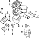25162039 - Engine: Air Cleaner Assembly for GM Image