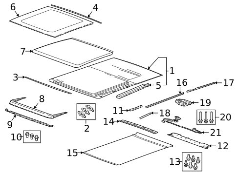 Sunroof for 2020 Jaguar F-Pace #0