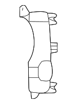4672889AA - Entertainment &amp; Telematics: Collision Avoidance Camera for Mopar Image