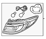 92401C2000 - : 2015-2017 Hyundai Sonata - Tail Lamp Assembly for Hyundai: Sonata Image