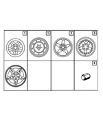 5EW03AJ7AC - Wheels, Covers and Jacks: Steel Wheel for Mopar Image