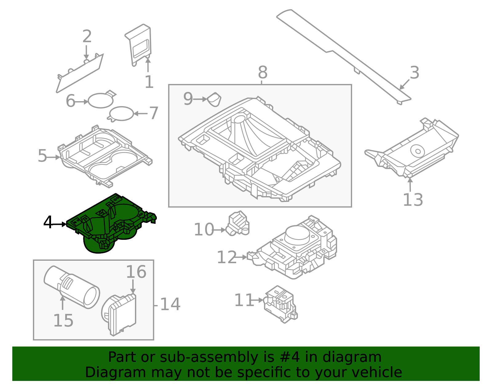 VA40-64-39XA - Cup Holder 2023-2025 Mazda CX-50 | Mazda-Parts