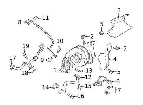 Turbo Charger for 2019 Land Rover Range Rover #0