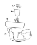 6FN76TX7AA - Glass: Mirror Cover for Mopar Image